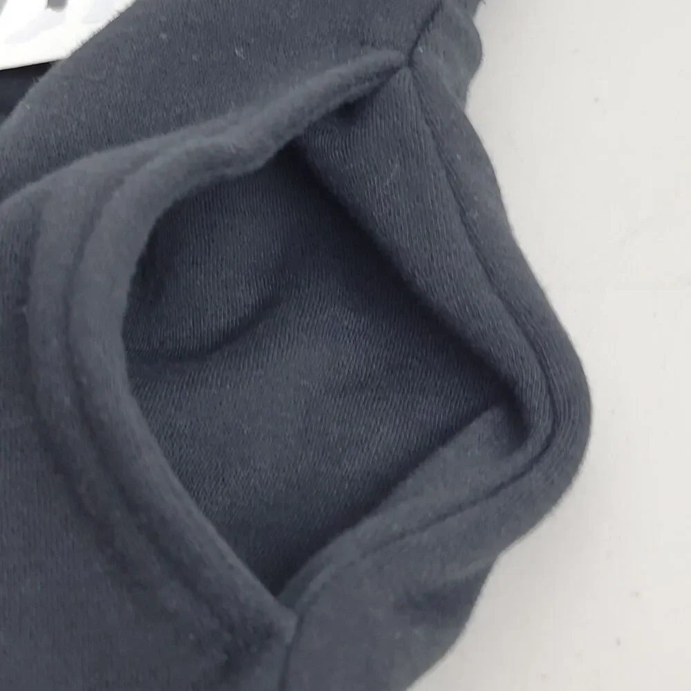 Berkley Jensen Mens Fleece Jogger Pants Drawstring Cotton Blend Black XXL NWT